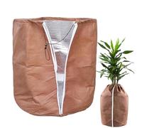 Derwrtup Cubiertas para plantas para el invierno, cubiertas para heladas para plantas al aire libre, bolsas antiheladas con cordón con cremallera | mantas eficaces contra heladas en climas fríos