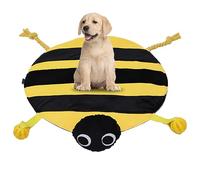 Derwrtup Esterilla olfativa para perros, un juguete colorido y suave, alfombrilla de alimentación de conejitos coloridos, para perros, gatos y para interior y exterior, así como sala de estar