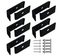 Derwrtup Fijaciones de malla de alambre, conector de reparación de de alambre - acero galvanizado resistente a la corrosión para entrada, jardín, piscina, agricultura, terrazas, paisajismo