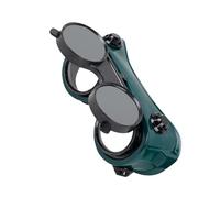 Derwrtup Gafas de soldadura, gafas de seguridad para soldadura, gafas de | Borrar plasma corte protección ocular gafas seguridad conveniente para ser a prueba de polvo para la construcción