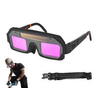 Derwrtup Gafas De Soldadura,Gafas Protectoras Oculares - Lentes Técnicas Con Protección UV Antirreflejos Y 3 Niveles De Oscurecimiento Para Trabajos