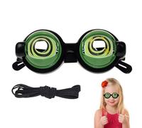 Derwrtup Gafas divertidas para adultos, acción intermitente manual, gafas de disfraz, para fiestas, fiestas de cumpleaños, actuaciones en escenario, reuniones familiares, fiestas de festivales