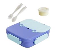 Derwrtup Lonchera Escolar para Niños - 1000 ml Caja con Compartimentos para Merienda Infantil - De Gran Capacidad,para Guardería Camping Viaje Picnic Oficina Comida Ensalada Sándwich