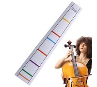 Derwrtup Marcador de posición de dedos, pegatinas para entrenamiento de entrenamiento para principiantes, pegatinas de posición para guías de dedos con marcas de cintura