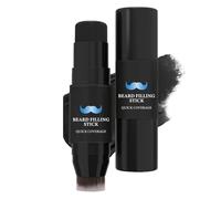 Derwrtup Pluma estilográfica para barba, crema y pincel para sombra de barba, 7 g, resistente al agua y al sudor para dar forma y peinar la barba