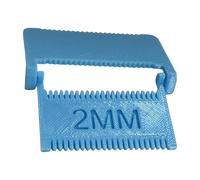 Derwrtup Regla de costura a mano, dispositivo de costura de borde, guía portátil para colchas para abuelos, mayores, abuelas, hombres, mujeres y usuarios