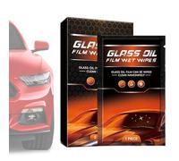 Derwrtup Removedor de Película de,5 Toallitas De Limpieza,Toallitas Húmedas Limpiadoras de Película de del Parabrisas | Para Camión, Autocaravana, Sedán, Parabrisas Y