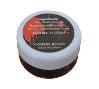 Derwrtup Sangre artificial de Halloween | Efecto Halloween crema de sangre coagulada - Accesorios de cuerda realistas Accesorios lavables para hombres, mujeres, adolescentes y artistas escénicos