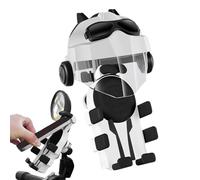 Derwrtup Soporte para teléfono móvil para moto y bicicleta, con protección solar, soporte de pinza para teléfono móvil, antideslumbrante, resistente al agua, navegador para motociclistas