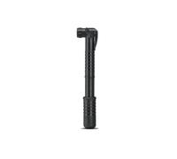 Deryan Bolt - Bomba de aire de mano para viajes, ligera bomba de neumáticos con conexión directa de válvula, bomba de aire para cochecito Deryan Bolt Jogger, extremadamente compacta, color negro