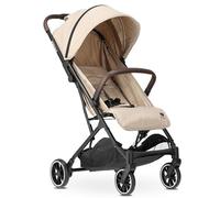 Deryan Carrito de viaje Rolo de lujo, para niños desde el nacimiento hasta 22 kg, ultraligero, 7,5 kg, plegable con una sola mano, UPF 50+, cesta de hasta 3 kg (turrón)