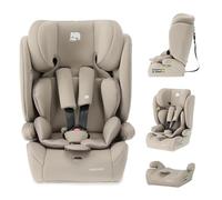 Deryan Carter i-Size - Asiento infantil para coche (75 - 150 cm, grupo 1/2/3, con cinturón de fijación, protección contra impactos laterales, reposacabezas ajustable, funda extraíble, 1,5 a 12 años