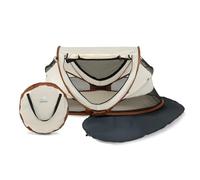 Deryan Cuna de viaje para niños pequeños con colchón desde el nacimiento hasta los 4,5 años - Cuna Pop Up Tienda de campaña para bebé en 2 segundos - Incluye mosquitera y bolsa de viaje - 136 x 84 x
