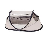 Deryan Cuna de Viaje Reisebett - BabyBox - Pop up - Leicht, Kompakt und Faltbar - Aufgeklappt in Nur 2 Sekunden - Mit Moskitonetz und Tragetasche - Crema
