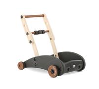 DERYAN Mace 2 en 1 Carrito de aprendizaje para bebés - Andador plegable con freno de seguridad - Asiento ergonómico - Ruedas de goma - A partir de 6 meses - Estable y cómodo