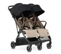 Deryan Rolo X2 V2 - Cochecito 2 en 1 - Cochecito pequeño plegable - Nacimiento hasta 4 años - Carrito de bebé por asiento soporta hasta 22 kg - cochecito plegable - Compacto y plegable - Turrón
