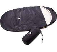 Deryan Saco de dormir para niños pequeños - Adecuado para niños a partir de 1 año - Noches seguras - Interior de algodón - 125 x 67 x 2,5 cm - Incluye bolsa de transporte, negro, SL Bag