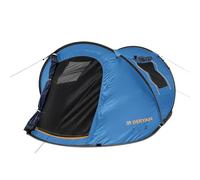 DERYAN Tienda de campaña desplegable para 2 personas, resistente al agua, protección UV 50+, ultraligera, ideal para vacaciones, festivales, playa, trekking, color azul marino