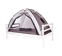 Deryan - Tienda para cama infantil, color plateado