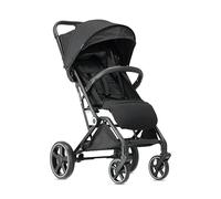 Deryan XP, silla de caña ultra compacta, desde el nacimiento hasta los 4 años (0-25 kg), se puede plegar y desplegar con una sola mano (Negro)
