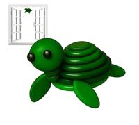 Des Highlands à Faire SOI-même - Kit de 5 cm | Décoration de Noël amusante en 3D Avec boutons colorés, idéale pour Les débutants et Les créations Originales.