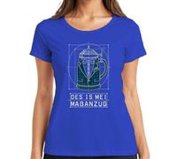 des is MEI - Camiseta para mujer, azul, M