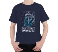 des is MEI - Camiseta para niños, azul marino, 140