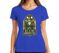 des is MEI Traje a medida Oktoberfest Bayern cerveza camiseta para mujer, azul, 3XL
