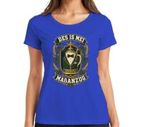 des is MEI Traje a medida Oktoberfest Bayern cerveza camiseta para mujer, azul, XL
