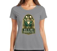 des is MEI Traje a medida Oktoberfest Bayern cerveza camiseta para mujer, gris, XL