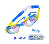 Des lunettes natation pour, des lunettes de natation pour les | Lunes de piscinas anti-brouillard avec bouchons d'oreille - Protection UV Eyewear de sports nautiques, verres de natat