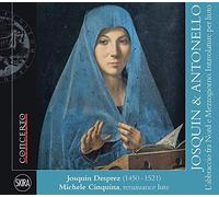 Des Prés : Labbraccio fra Nord e Mezzogiorno, tablatures de luth. Cinquina.