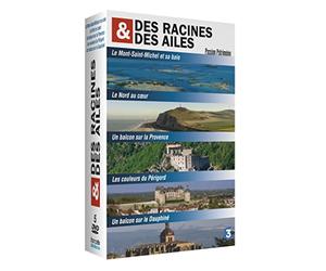 Des racines et des ailes - Passion Patrimoine - Le Mont Saint-Michel et sa baie + Le Nord au coeur + Un balcon sur la Provence + Les couleurs du Périgord + Un balcon sur le Dauphiné [Francia] [DVD]