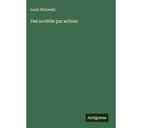 Des sociétés par actions