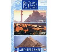 Des trains pas comme les autres - Coffret Méditerranée - Turquie, Maroc, Egypte [Francia] [DVD]