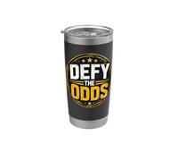 Desafiando las probabilidades construidas de manera diferente Atreverse a comenzar el coraje Vaso térmico de acero inoxidable de doble pared