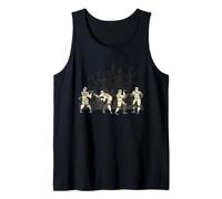 Desafío de Baile de la Momia Bailando de Halloween Camiseta sin Mangas