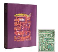 Desafío de Rompecabezas de Todos los Bordes del día de Verano en el río, Kit de Rompecabezas 501 Piezas, Tema único del río, Obra de Arte de Alta dificultad(Purple)