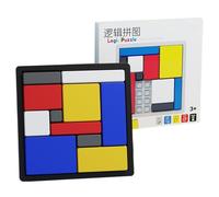 Desafío Mental Lógico | Juguete Educativo De Inteligencia,Bloques De Puzzle para Entrenar El Pensamiento Lógico - para Niños, Adultos, Hogar, Oficina y