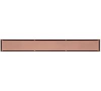Desagüe de Ducha de 24 Pulgadas con Rejilla para Azulejos, desagüe de Ducha con Filtro de Pelo, desagüe de Ducha de Acero Inoxidable 304 para baño, Oro Rosa (Oro Rosa)