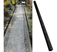 Desagüe de ducha de acero inoxidable, rejilla con patrón de ladrillo para un drenaje eficaz del suelo, perfecto para uso en interiores y exteriores