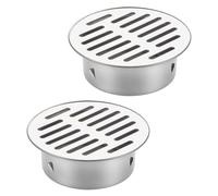 Desagüe de ducha multiusos de acero inoxidable resistente con galvanizado para flujos de agua eficientes, drenaje de suelo de baño