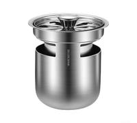 Desagüe de para piso 304 para acero Inoxidable Anti-retorno 65mm | Acero inoxidable 304, válvula unidireccional, anti-retorno, 65x75mm, instalación durable