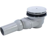 Desagüe de plato de ducha Duravit, salida horizontal de 90 mm,, 790263000000000, Color: Blanco