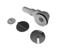 Desagüe de plato de ducha Duravit, salida horizontal de 90 mm,, 790263000001000, Color: cromado
