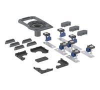 Desagüe de plato de ducha Geberit con siete pies, integrado para el plato de ducha CleanFloor30, Instalación empotrada en el suelo, 551560001 - CM