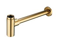 Desagüe emergente cBottle Sifón de latón redondo Bronce frotado con aceite tocador baño(Color 4)