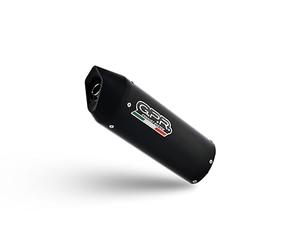 Desagüe Gpr para Suzuki Burgman An 650 2002/12 sistema completo homologado para Scooter Serie Furore negro