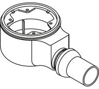 Desagüe Kermi Línea A2X 050 Línea desagüe horizontal DN 50, BCA2X050000XK