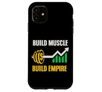 Desarrolla músculo, construye un Imperio, Barra con dólares, Carcasa para iPhone 11